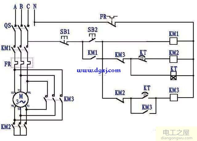 星形不轉(zhuǎn)延時(shí)后三角形可以正常轉(zhuǎn)動(dòng)