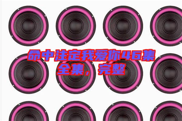 命中注定我愛你46集全集，完整