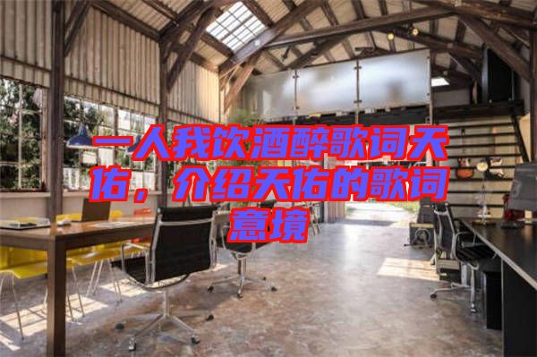 一人我飲酒醉歌詞天佑，介紹天佑的歌詞意境