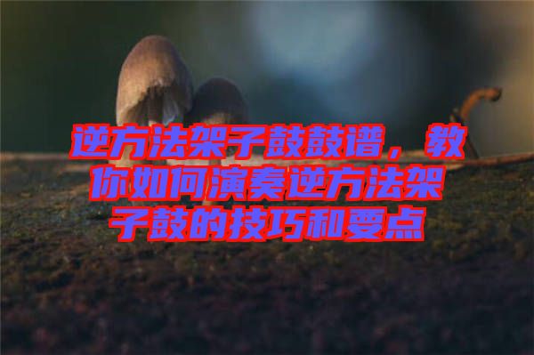逆方法架子鼓鼓譜，教你如何演奏逆方法架子鼓的技巧和要點(diǎn)