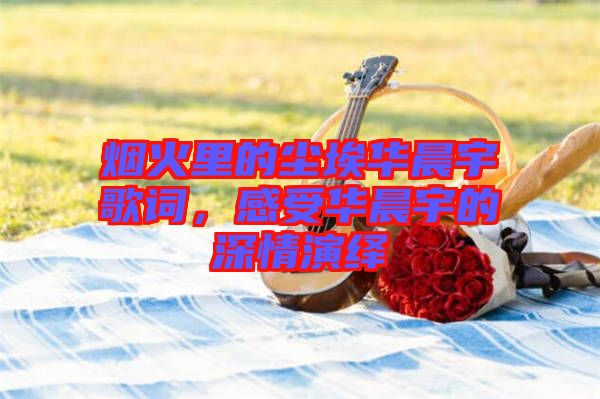 煙火里的塵埃華晨宇歌詞，感受華晨宇的深情演繹