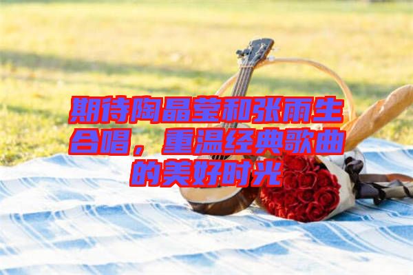 期待陶晶瑩和張雨生合唱，重溫經(jīng)典歌曲的美好時(shí)光