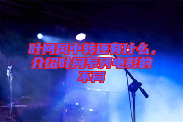葉問(wèn)風(fēng)中轉(zhuǎn)還有什么，介紹葉問(wèn)系列電影的不同