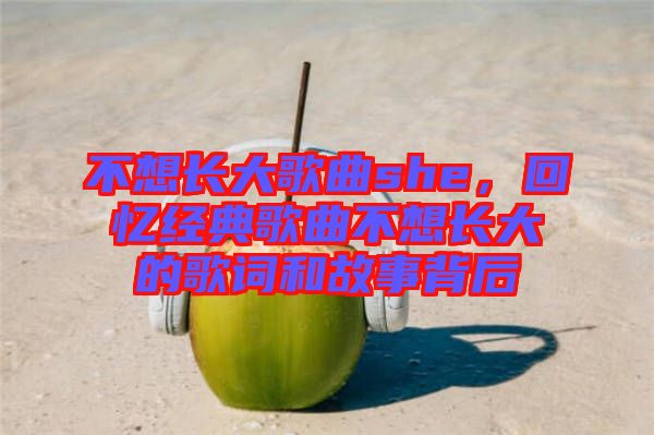 不想長大歌曲she，回憶經(jīng)典歌曲不想長大的歌詞和故事背后