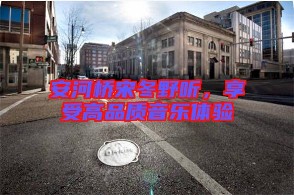 安河橋宋冬野聽，享受高品質(zhì)音樂(lè)體驗(yàn)