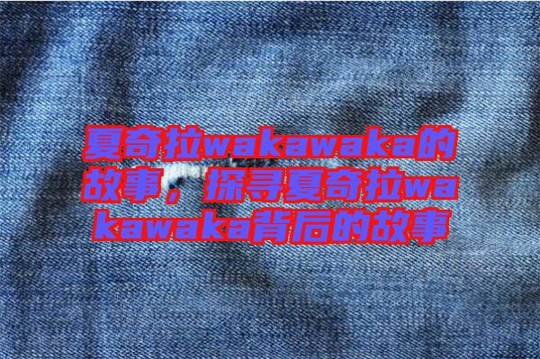夏奇拉wakawaka的故事，探尋夏奇拉wakawaka背后的故事