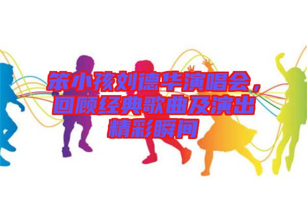 笨小孩劉德華演唱會，回顧經(jīng)典歌曲及演出精彩瞬間