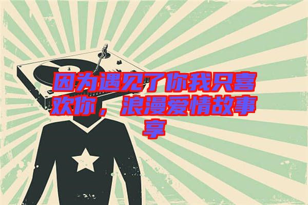 因?yàn)橛鲆娏四阄抑幌矚g你，浪漫愛情故事享