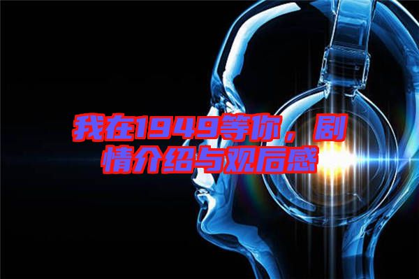 我在1949等你，劇情介紹與觀后感