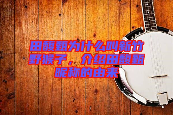 田馥甄為什么叫新竹野猴子，介紹田馥甄昵稱的由來