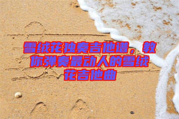 雪絨花獨(dú)奏吉他譜，教你彈奏最動(dòng)人的雪絨花吉他曲