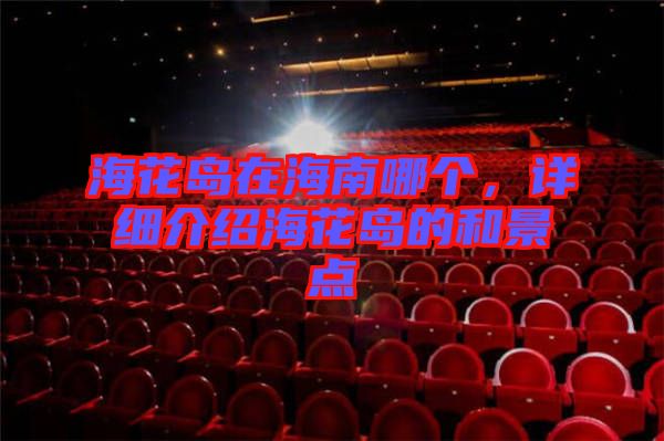 海花島在海南哪個，詳細(xì)介紹?；◢u的和景點