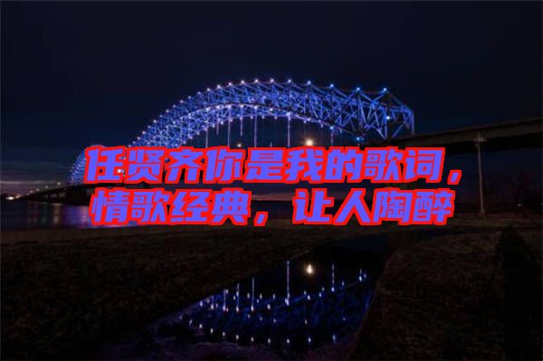 任賢齊你是我的歌詞，情歌經(jīng)典，讓人陶醉