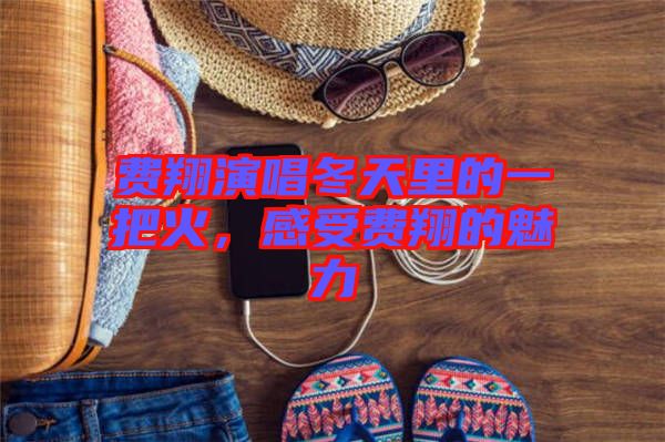 費翔演唱冬天里的一把火，感受費翔的魅力