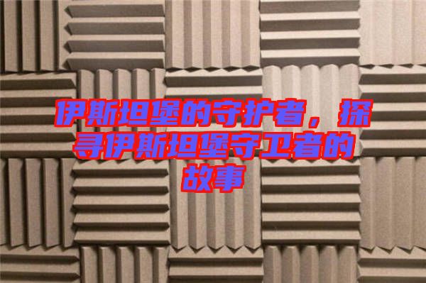 伊斯坦堡的守護者，探尋伊斯坦堡守衛(wèi)者的故事