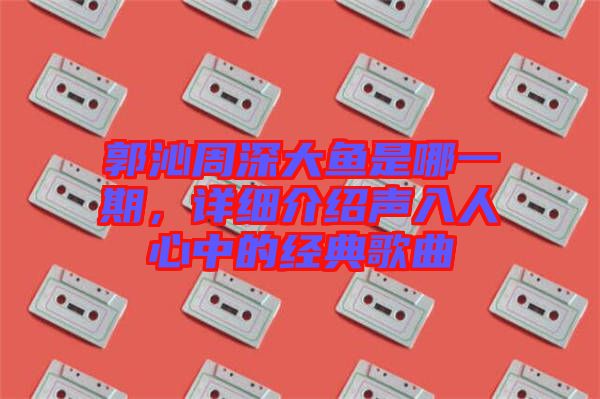郭沁周深大魚(yú)是哪一期，詳細(xì)介紹聲入人心中的經(jīng)典歌曲