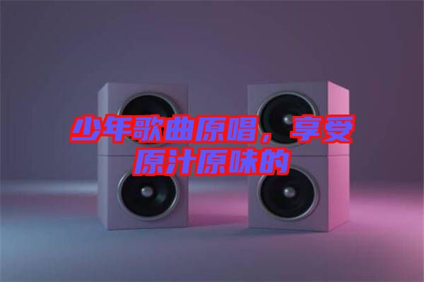 少年歌曲原唱，享受原汁原味的