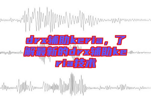 drx輔助keria，了解最新的drx輔助keria技術(shù)
