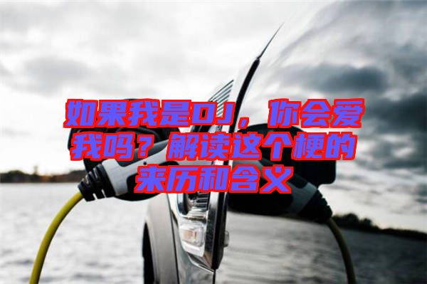 如果我是DJ，你會(huì)愛(ài)我嗎？解讀這個(gè)梗的來(lái)歷和含義