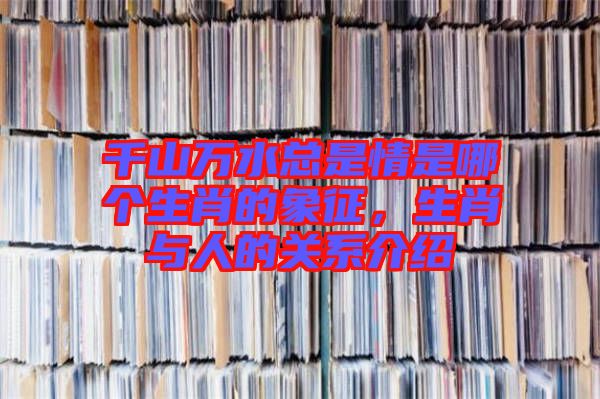 千山萬(wàn)水總是情是哪個(gè)生肖的象征，生肖與人的關(guān)系介紹