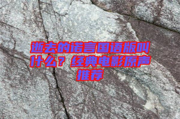 逝去的諾言國(guó)語(yǔ)版叫什么？經(jīng)典電影原聲推薦