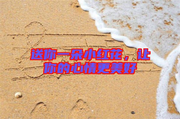 送你一朵小紅花，讓你的心情更美好
