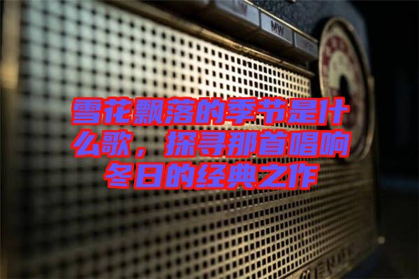 雪花飄落的季節(jié)是什么歌，探尋那首唱響冬日的經(jīng)典之作