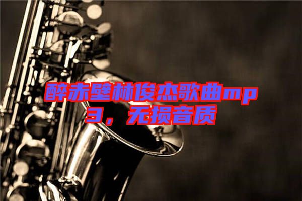醉赤壁林俊杰歌曲mp3，無損音質(zhì)